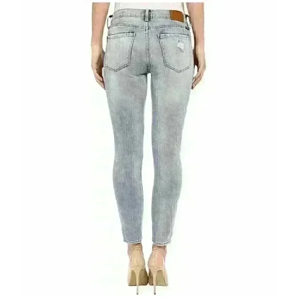 Lucky Brand Americana Brooke Ripped Skinny Pico Rivera Wash Jeans Sz 2/26; $129 - Picture 3 of 15